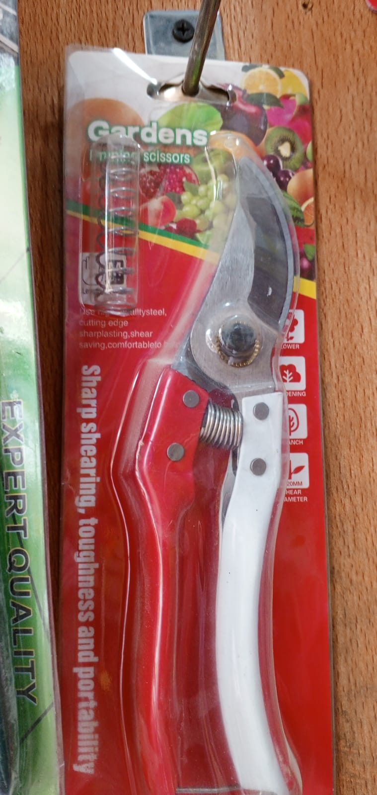 High Carbon Steel Pruning Shears Cutter – Stainless Steel Gardening Scissor for Plant & Branch Cutting