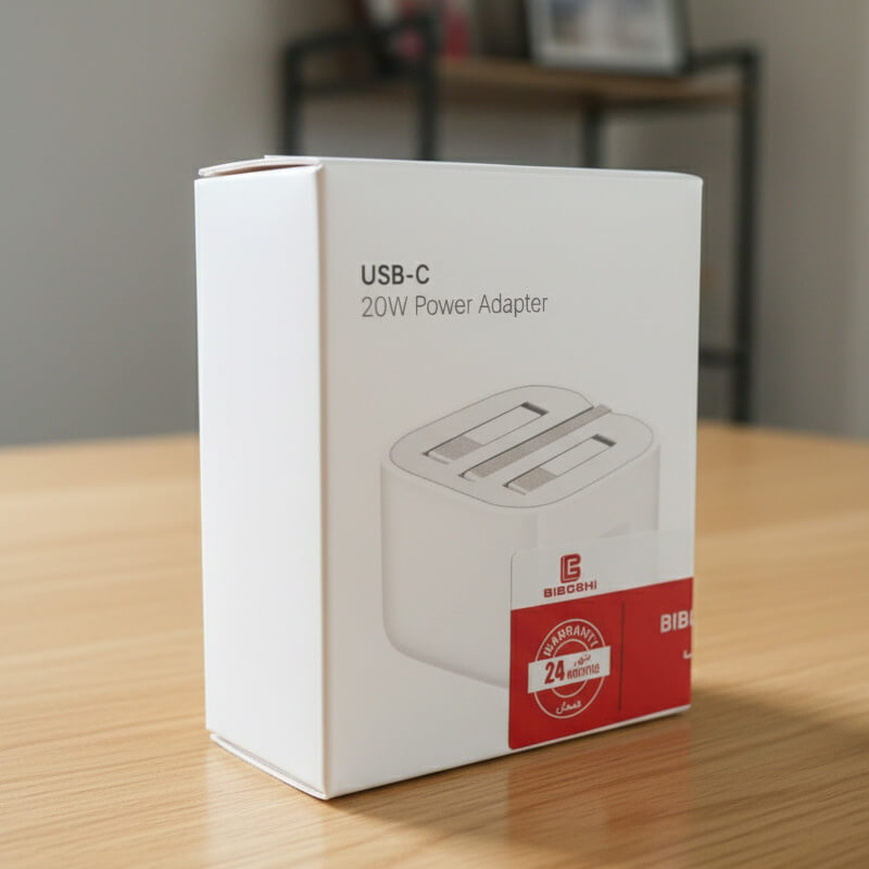 Biboshi USB-C 20W Fast Charging Power Adapter | Compatible with iPhone 11 to iPhone 16 | Fast & Safe Charging