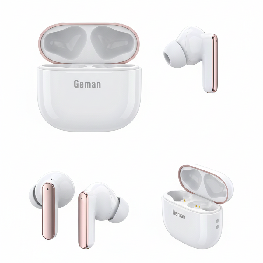 Geman GS-09 Hi-Fi Wireless Headset with Long Battery Life