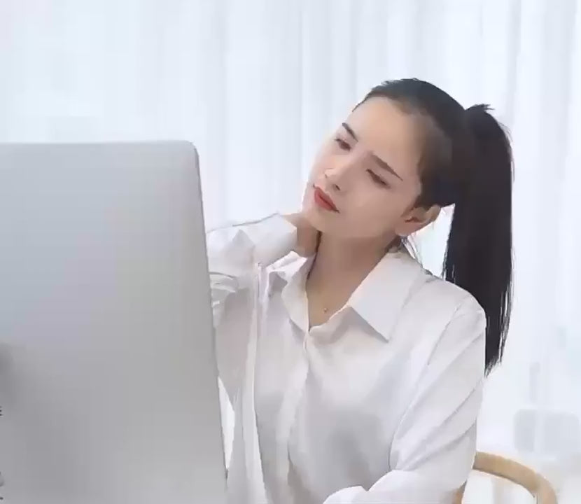 Smart Fascia Massager JY-760 With 4 Massage Heads And 6 Speed Vibration Settings | Random Color